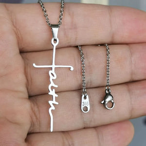 Jesus Faith Christian Necklace | Empowerment Faith Necklace Jesus Faith Christian Necklace | Empowerment Faith Necklace