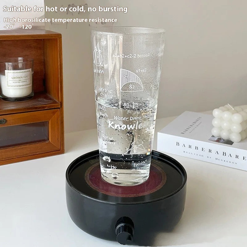 1000ml Mathematical Glass Tumbler | 1 Litre Math Glass Tumbler