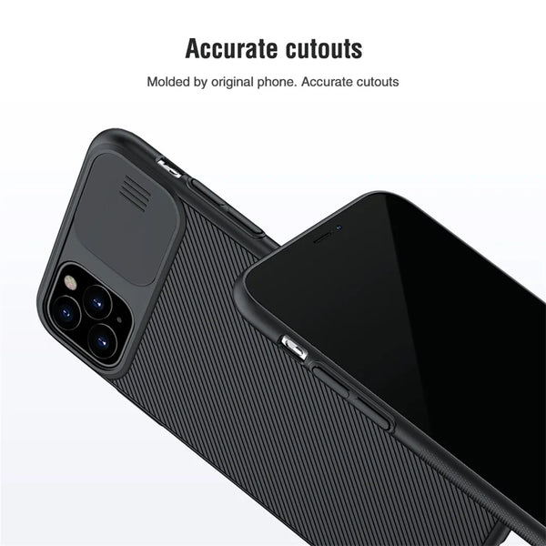 NILLKIN CamShield Case Slide For iPhone 12 11 Pro Max Case  | Camera Cover Protect Privacy Classic Back Cover For iPhone11 12 mini