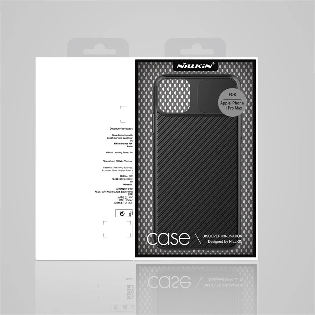 NILLKIN CamShield Case Slide For iPhone 12 11 Pro Max Case  | Camera Cover Protect Privacy Classic Back Cover For iPhone11 12 mini