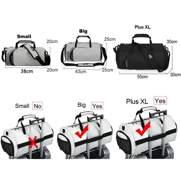 Mens Gym Bag Duffle Bag