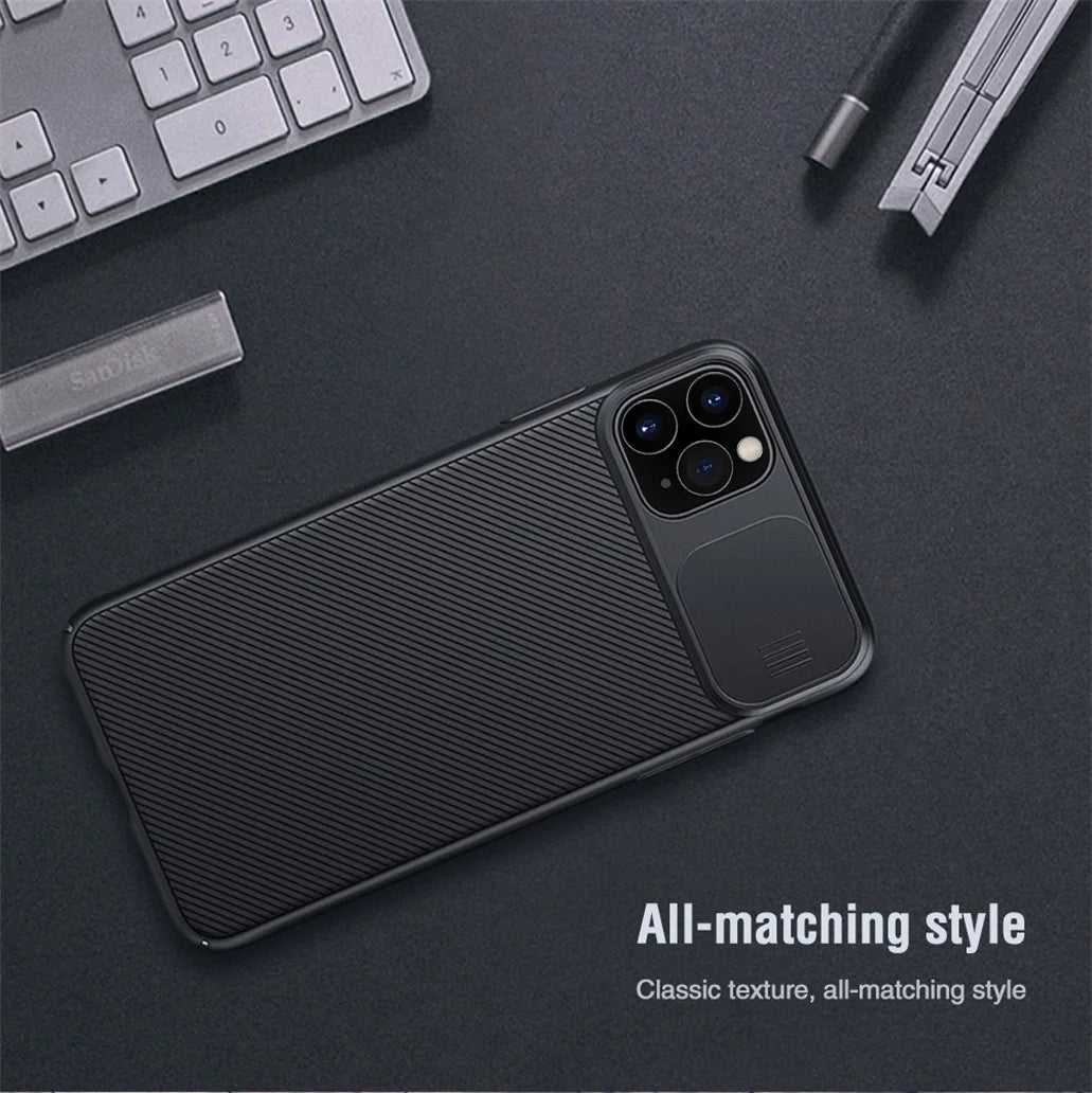 NILLKIN CamShield Case Slide For iPhone 12 11 Pro Max Case  | Camera Cover Protect Privacy Classic Back Cover For iPhone11 12 mini