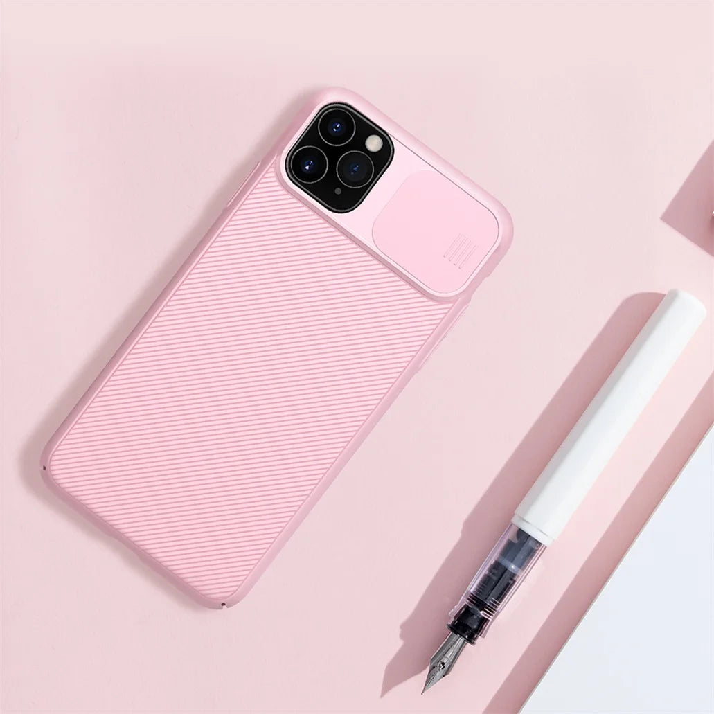 NILLKIN CamShield Case Slide For iPhone 12 11 Pro Max Case  | Camera Cover Protect Privacy Classic Back Cover For iPhone11 12 mini