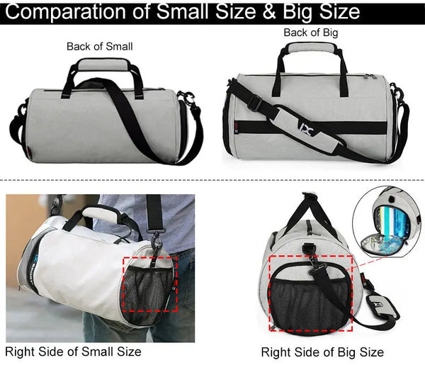 Mens Gym Bag Duffle Bag