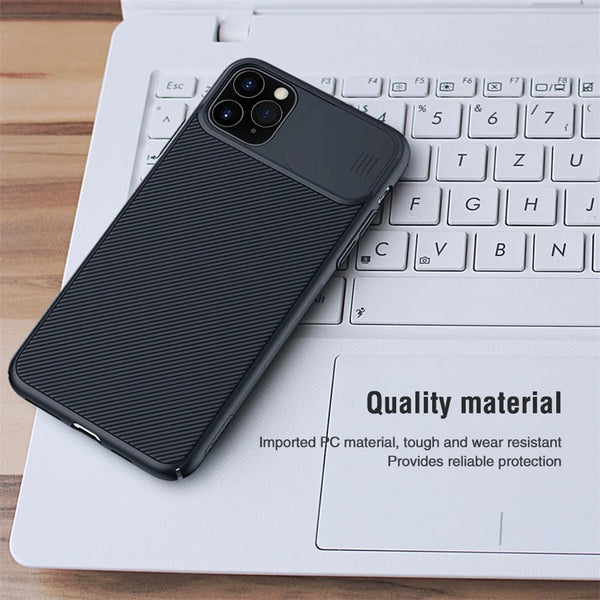 NILLKIN CamShield Case Slide For iPhone 12 11 Pro Max Case  | Camera Cover Protect Privacy Classic Back Cover For iPhone11 12 mini