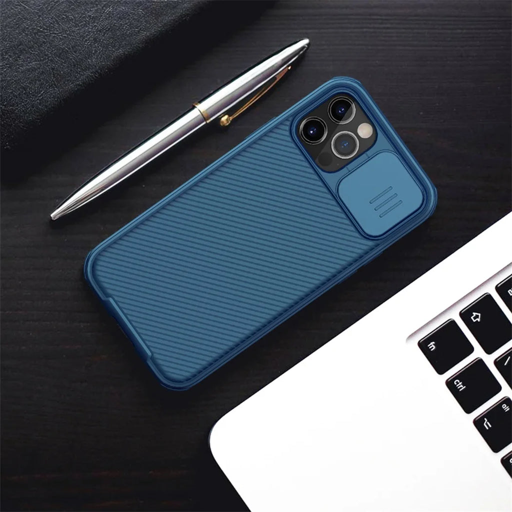 NILLKIN CamShield Case Slide For iPhone 12 11 Pro Max Case  | Camera Cover Protect Privacy Classic Back Cover For iPhone11 12 mini