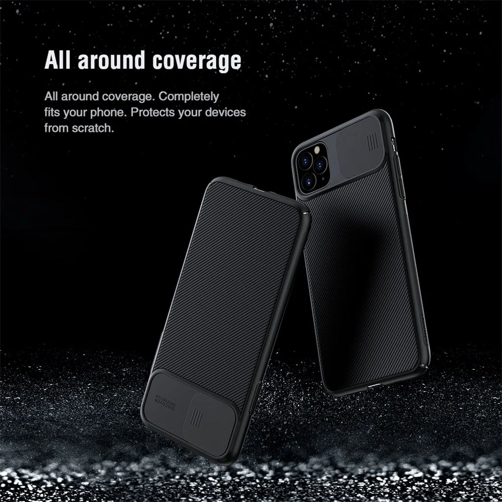 NILLKIN CamShield Case Slide For iPhone 12 11 Pro Max Case  | Camera Cover Protect Privacy Classic Back Cover For iPhone11 12 mini