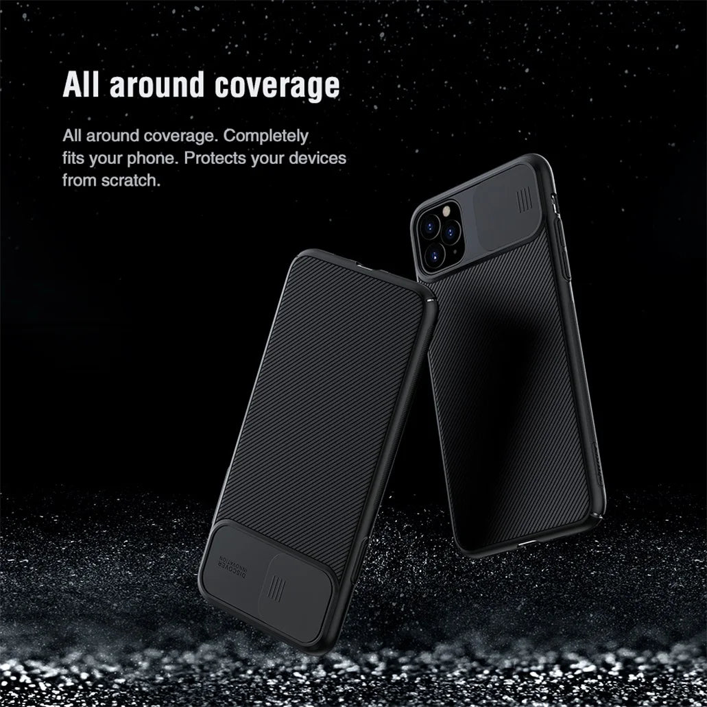 NILLKIN CamShield Case Slide For iPhone 12 11 Pro Max Case  | Camera Cover Protect Privacy Classic Back Cover For iPhone11 12 mini