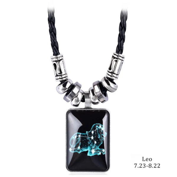Celestial Zodiac Charm Necklace