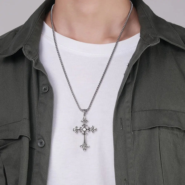 Brilliant Cross Pendant Necklace