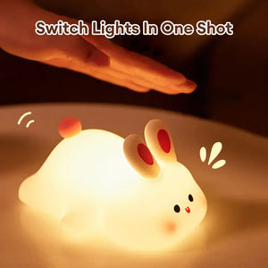 Cute Rabbit Bedside Light Up Lamp Cute Rabbit Bedside Light Up Lamp