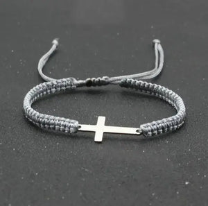 Faith Rope Cross Bracelet | Religious Jesus Cross Bracelet Faith Rope Cross Bracelet | Religious Jesus Cross Bracelet