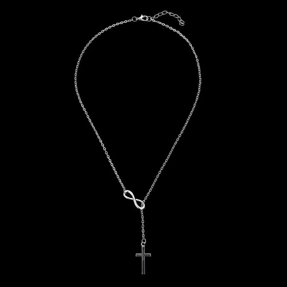 Infinite Faith Jesus Christian Pendant Necklace