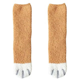 Women's Cute Cat Paw Fleece Socks Women's Cute Cat Paw Fleece Socks