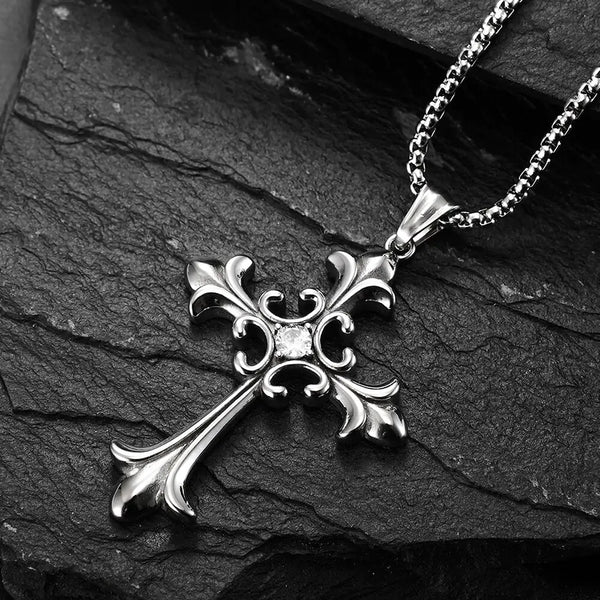 Brilliant Cross Pendant Necklace