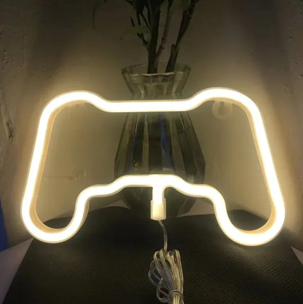 Gaming LED Neon Home Décor Light | Game Controller LED Light