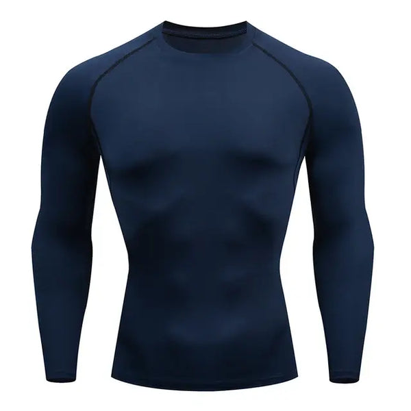 Mens Gym Compression Running T-Shirt
