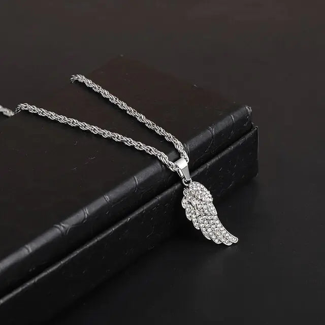 Angel Wing Necklace - Angel Necklace
