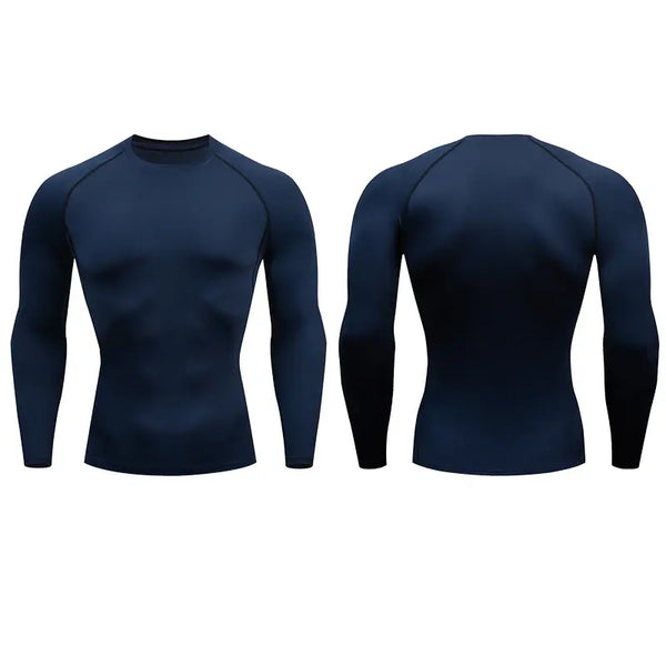 Mens Gym Compression Running T-Shirt