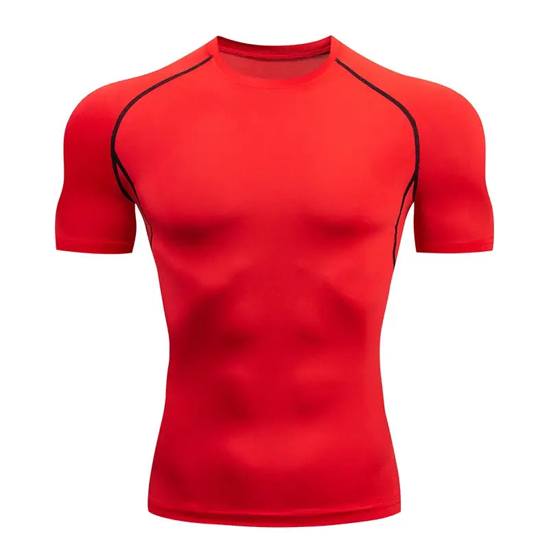 Men's Running Gym Compression T-shirt