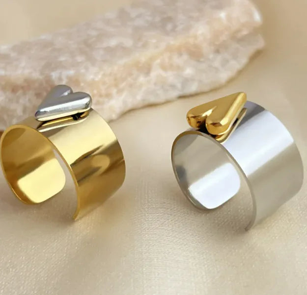 Vintage Love Heart Ring