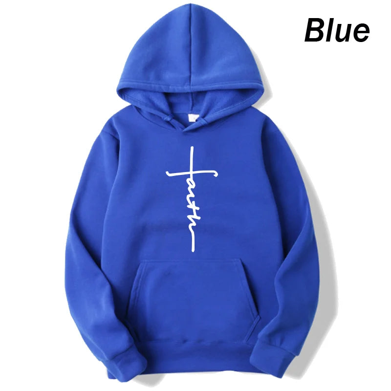 Unisex Faith Jesus Hoodie | Faith Cross Christian Hoodie