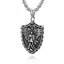 Stainless Steel Vintage Archangel Pendant Necklace | St.Michael Faith Jesus Necklace