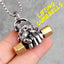 Fitness Fist Dumbbell Necklace | Gym Workout Dumbell Necklace