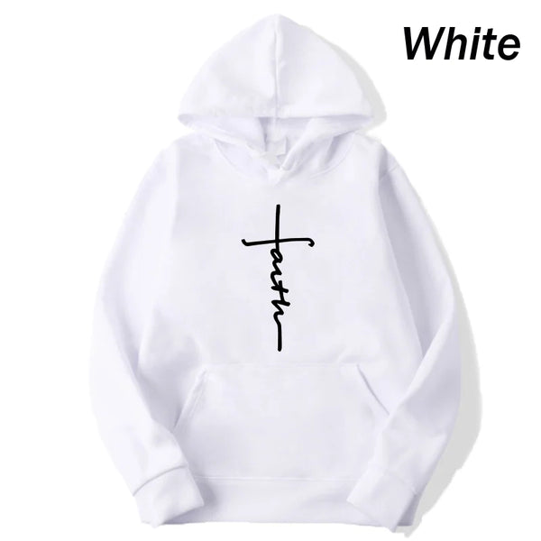 Unisex Faith Jesus Hoodie | Faith Cross Christian Hoodie