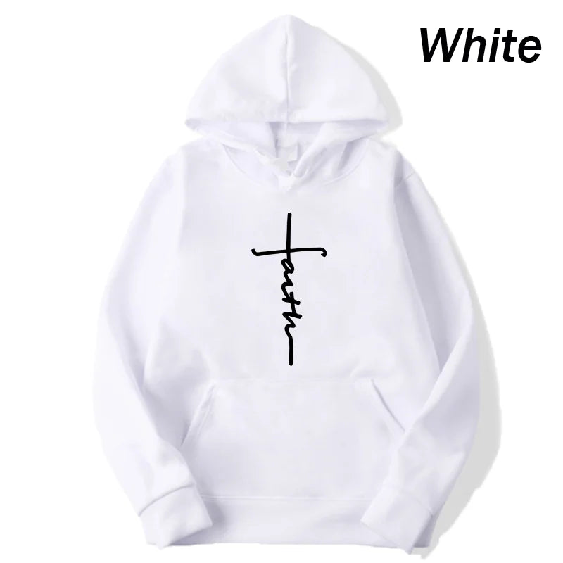 Unisex Faith Jesus Hoodie | Faith Cross Christian Hoodie