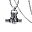 Barbell Necklace Fist | Gym Fitness Dumbbell Necklace
