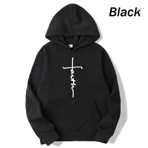 Unisex Faith Jesus Hoodie | Faith Cross Christian Hoodie