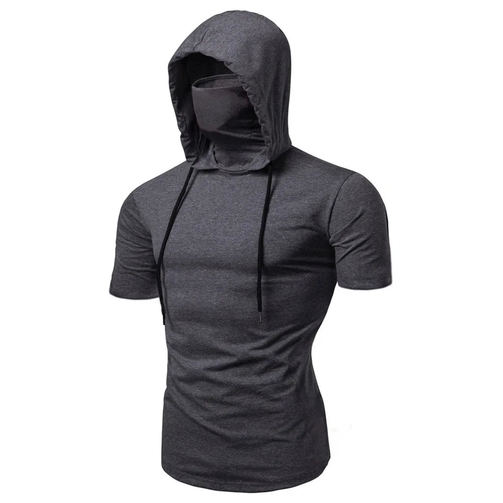 Mens Sleeveless Gym Hoodie