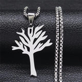 Tree of Life Stainless Steel Necklace Tree of Life Stainless Steel Necklace