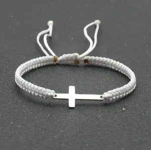 Faith Rope Cross Bracelet | Religious Jesus Cross Bracelet Faith Rope Cross Bracelet | Religious Jesus Cross Bracelet