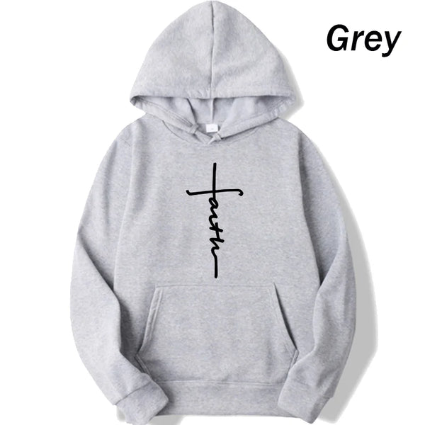 Unisex Faith Jesus Hoodie | Faith Cross Christian Hoodie