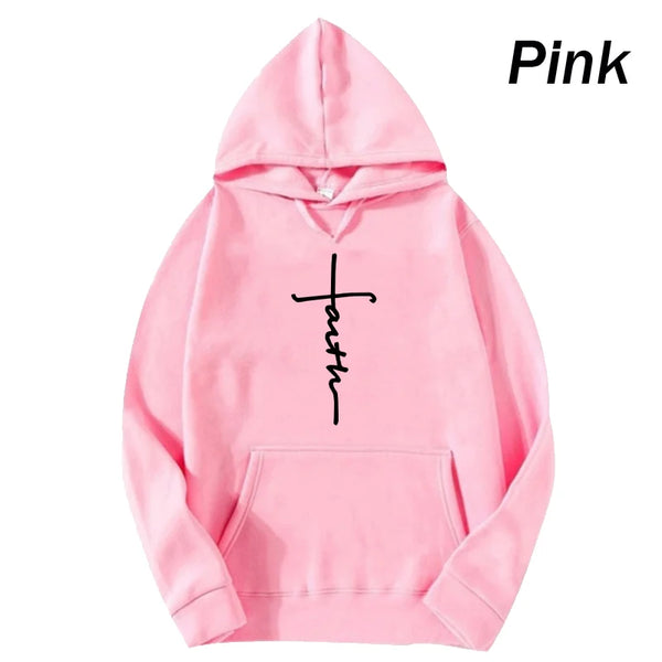Unisex Faith Jesus Hoodie | Faith Cross Christian Hoodie