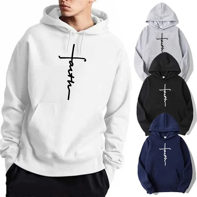 Unisex Faith Jesus Hoodie | Faith Cross Christian Hoodie