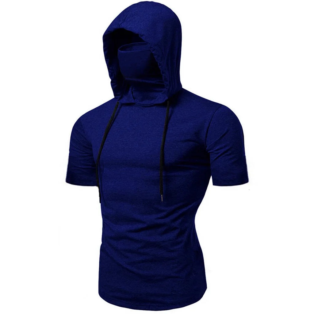 Mens Sleeveless Gym Hoodie