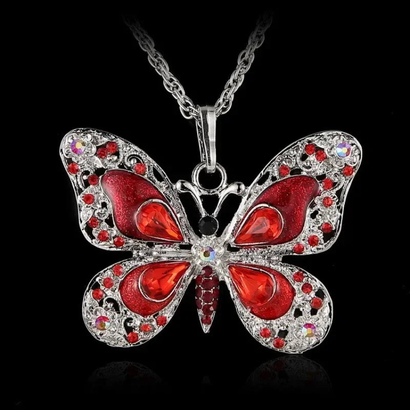 Butterfly Charm | Butterfly Necklace Secondary image