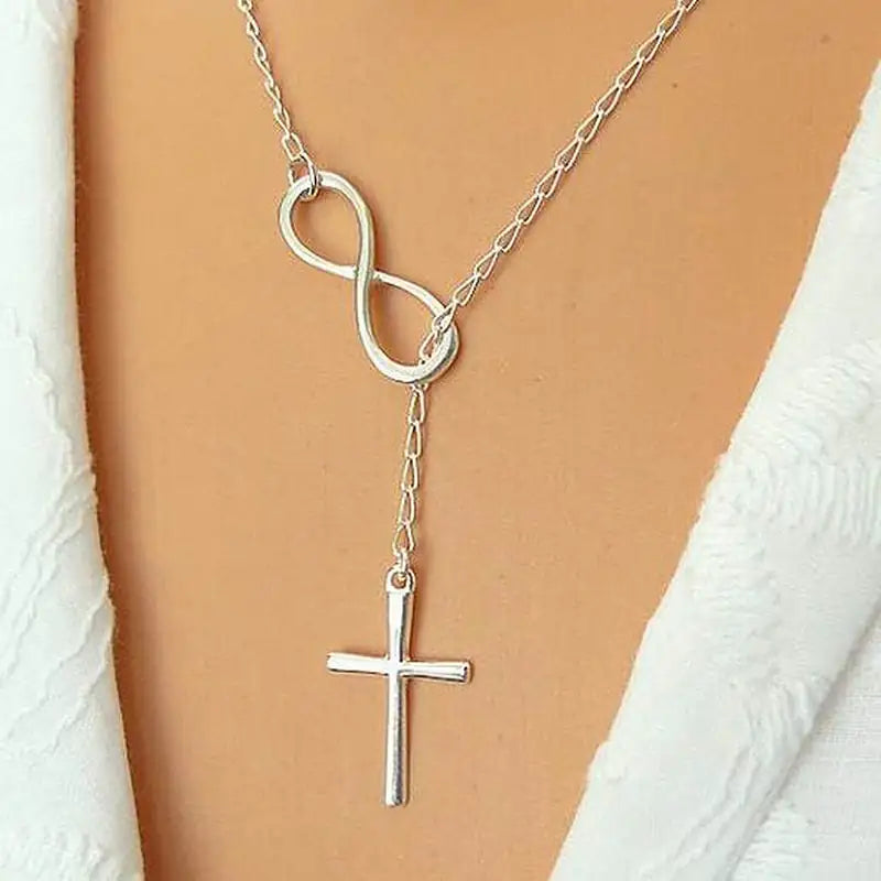 Infinite Faith Jesus Christian Pendant Necklace Main image