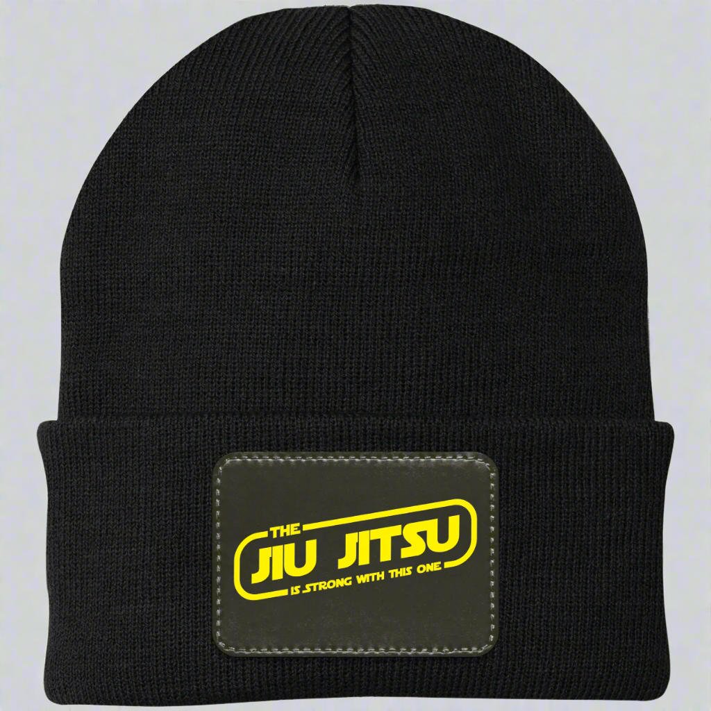The Jiu Jitsu Is Strong With This One BJJ Brazilian Jiu Jitsu Beanie Main image