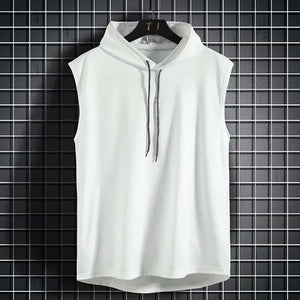 Mens Sleeveless Gym Hoodie Mens Sleeveless Gym Hoodie