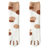 Women's Cute Cat Paw Fleece Socks Women's Cute Cat Paw Fleece Socks