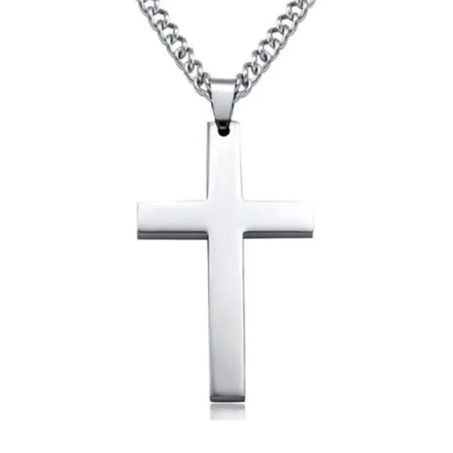 Christian Cross Necklace - Religious Jesus Cross Necklace