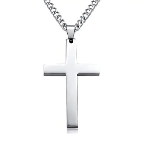 Christian Cross Necklace - Religious Jesus Cross Necklace