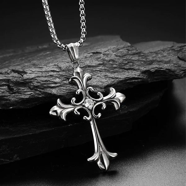 Brilliant Cross Pendant Necklace