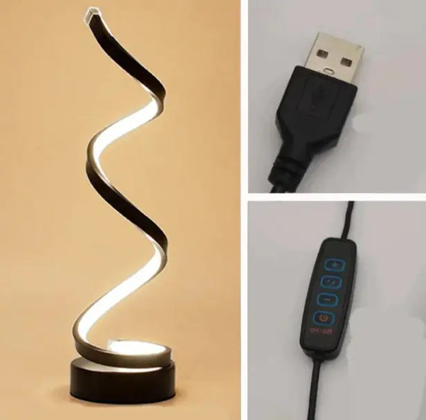 Swirl Table Lamp