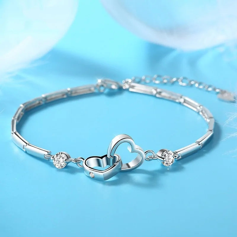 Double Heart Bracelet Main image