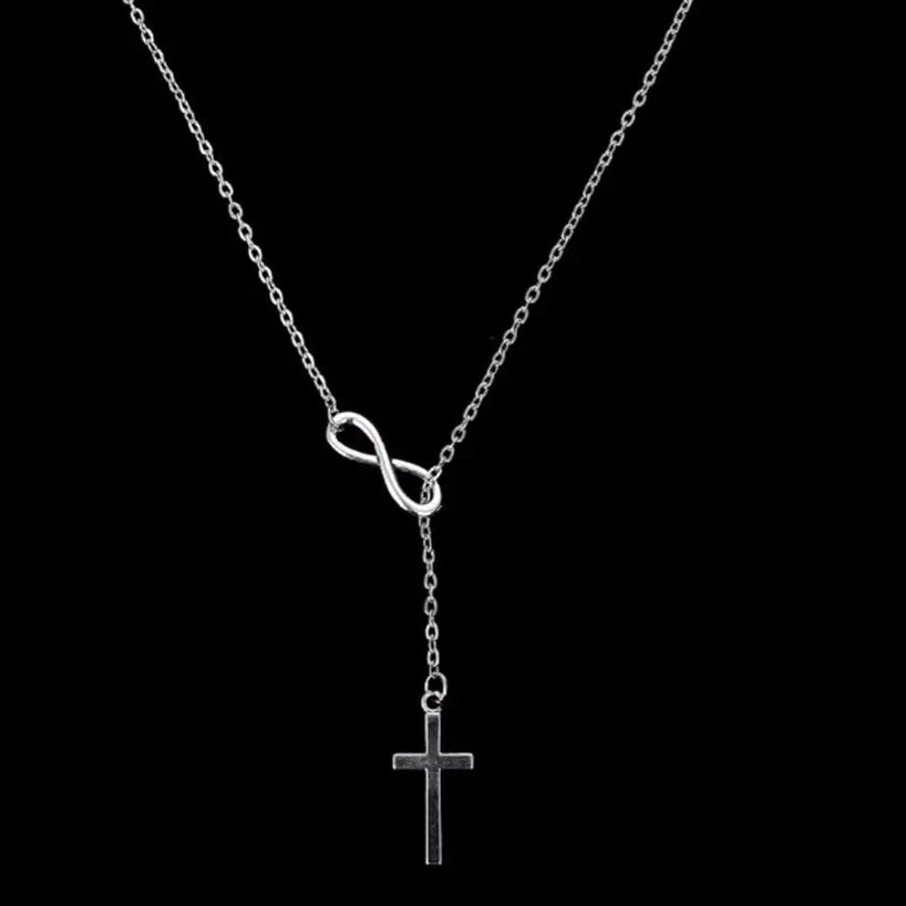 Infinite Faith Jesus Christian Pendant Necklace
